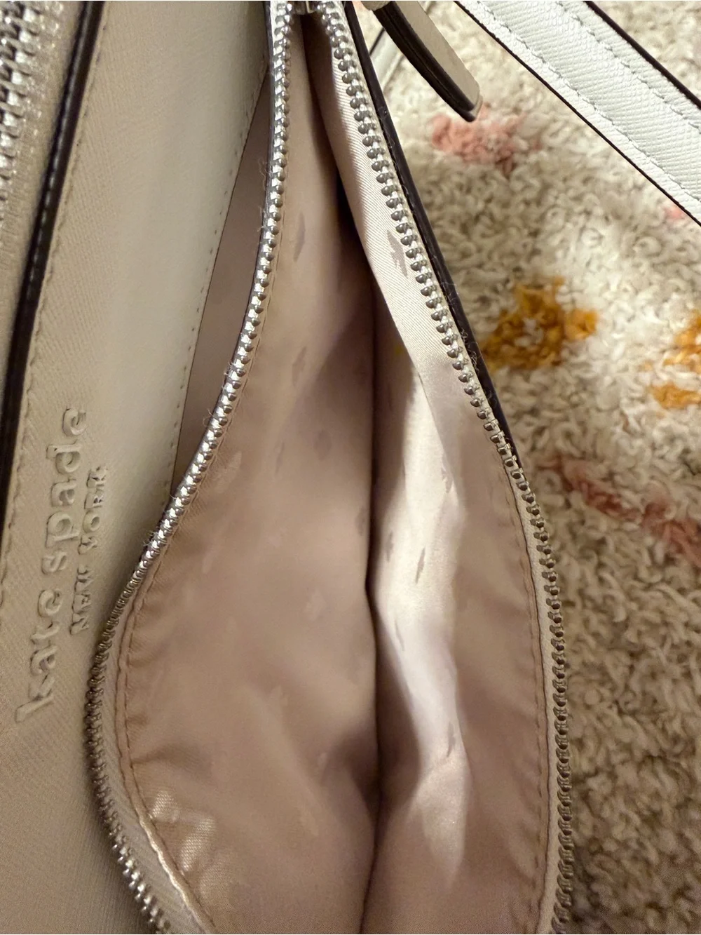 kate spade White Crossbody Bag